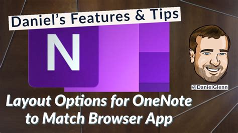 Differences between using a notebook in the browser and in OneNote.